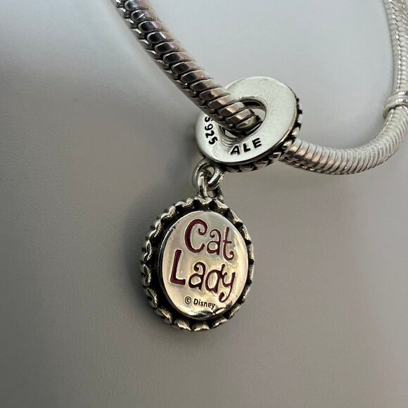 Disney x Pandora Aristocats Marie Cat Lady Dangle Charm Pendant - Picture 7 of 12